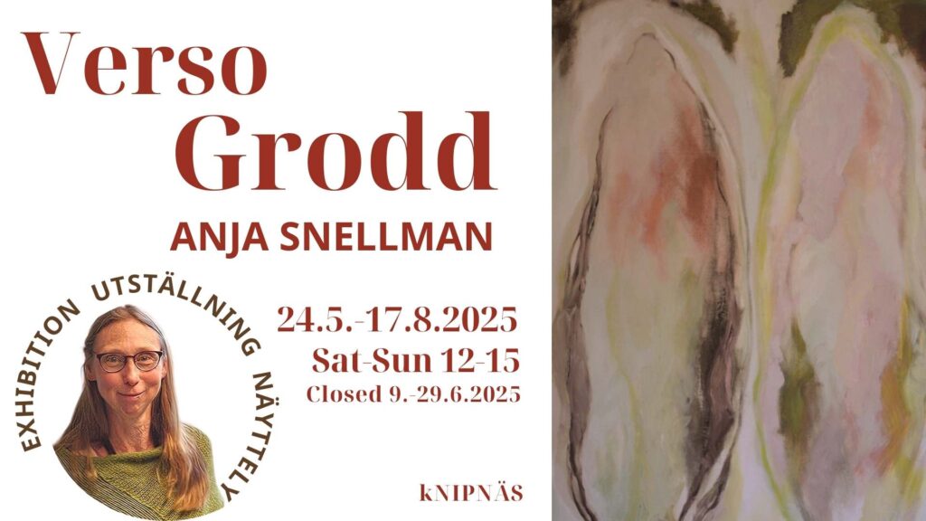 Anja Snellmanin näyttely Verso – Grodd